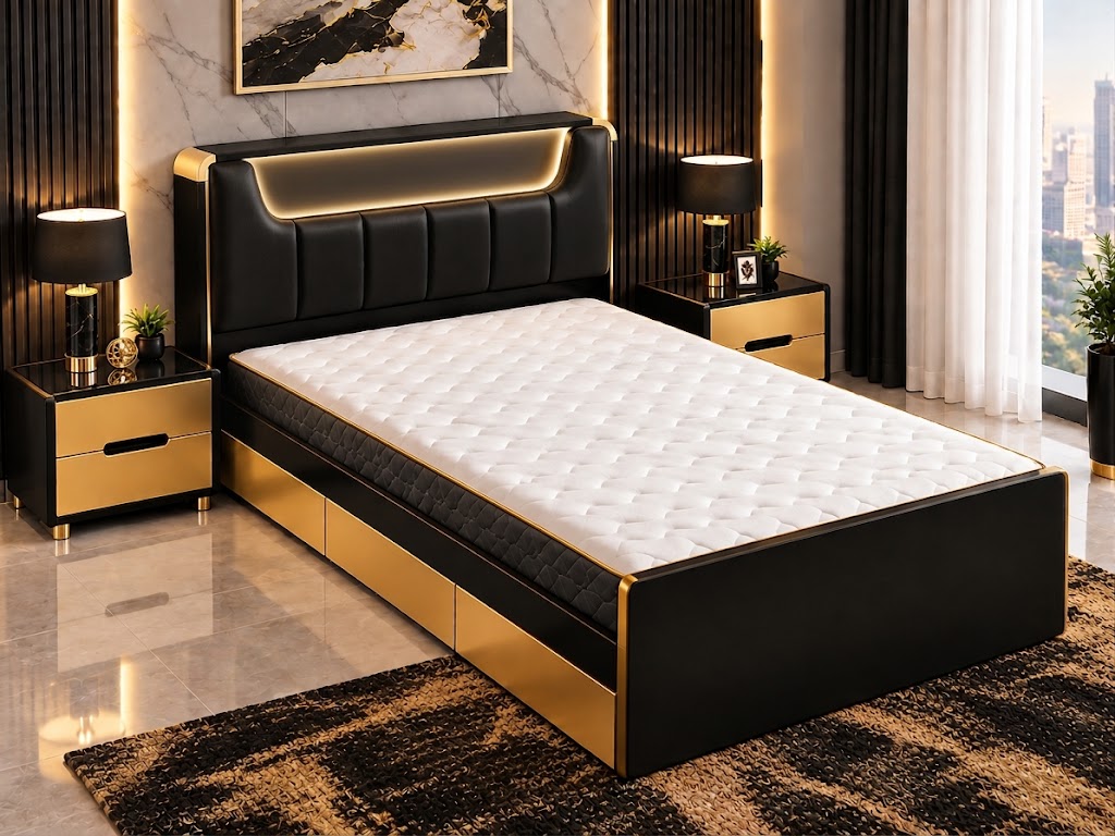 سرير وكمودينو 204000014 - صورة 9