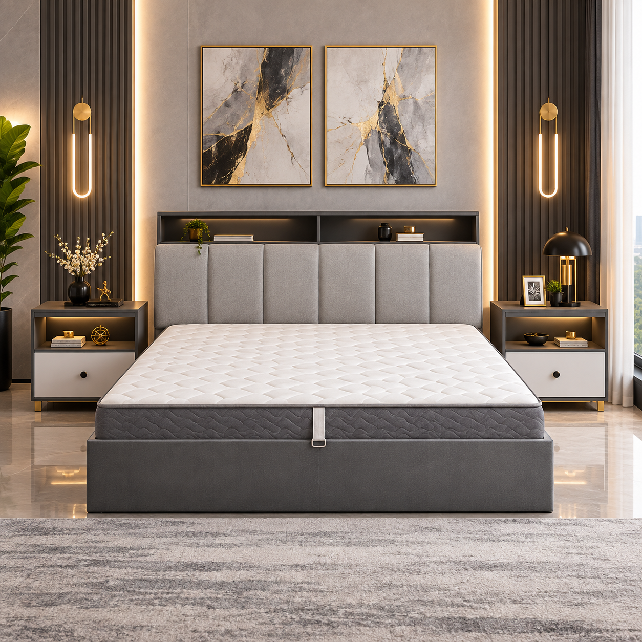 سرير وكمودينو 204000015