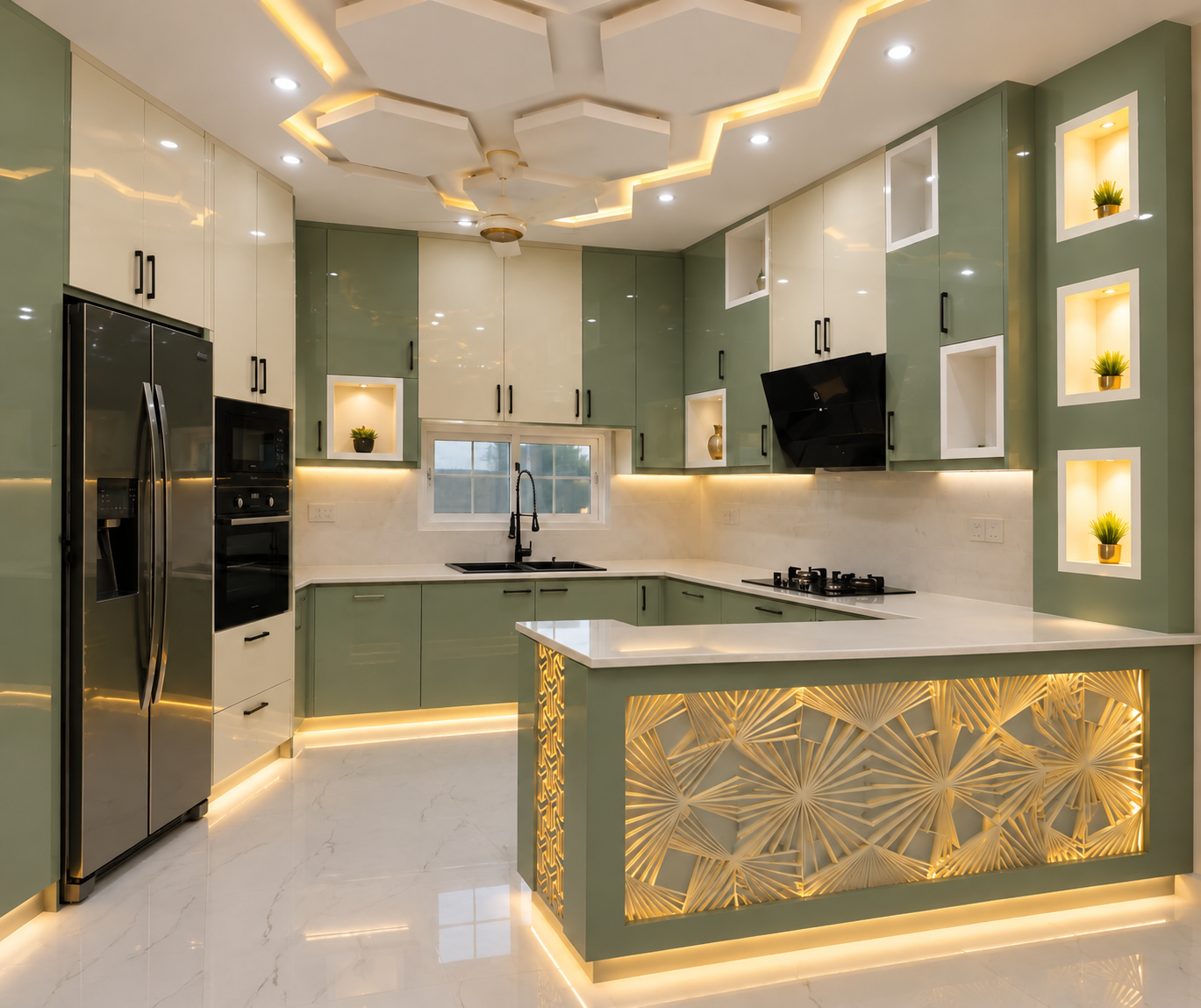 مطبخ K000018 - صورة 2