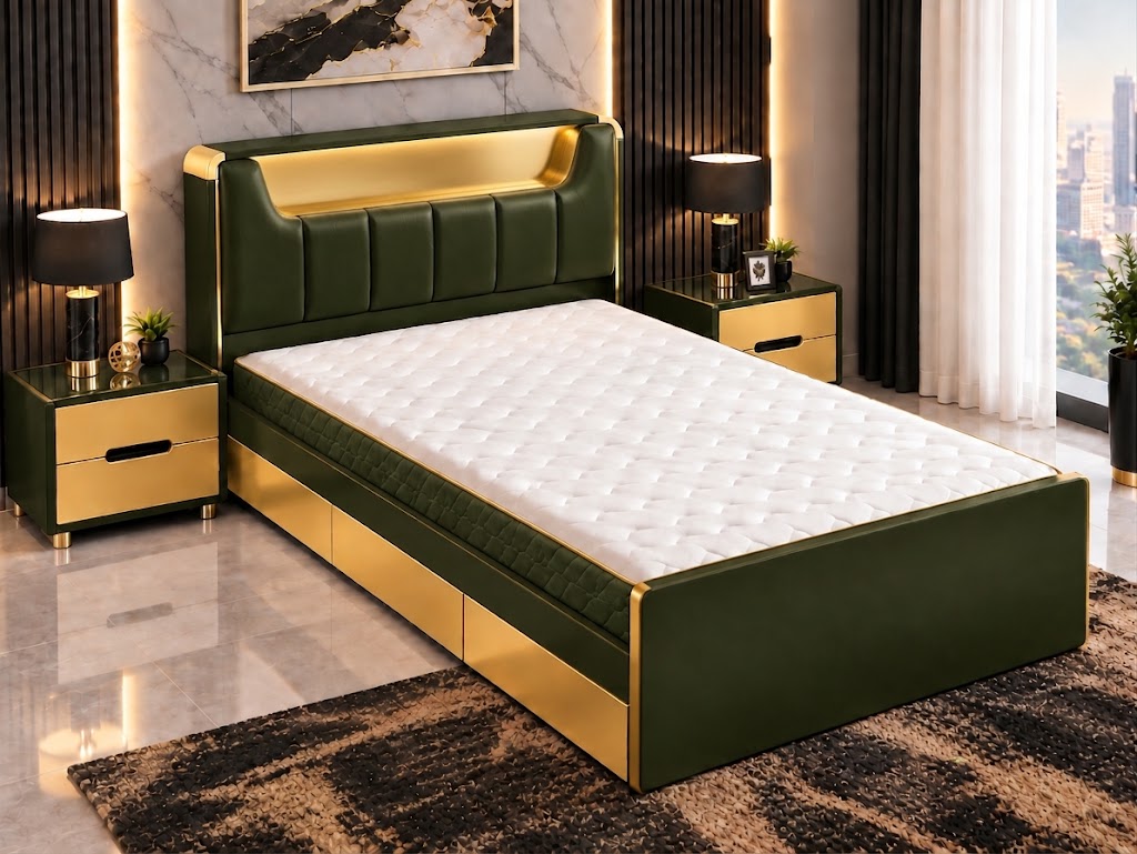 سرير وكمودينو 204000014 - صورة 11