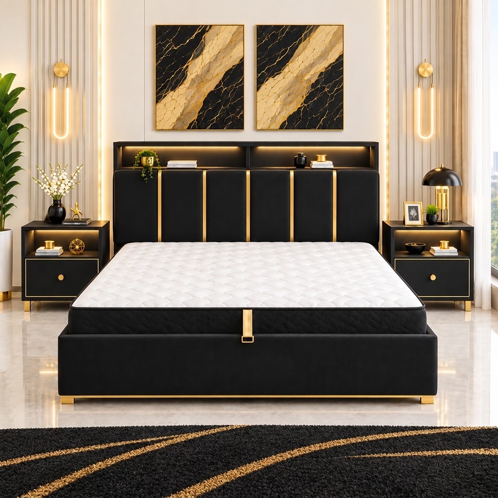 سرير وكمودينو 204000015 - صورة 10